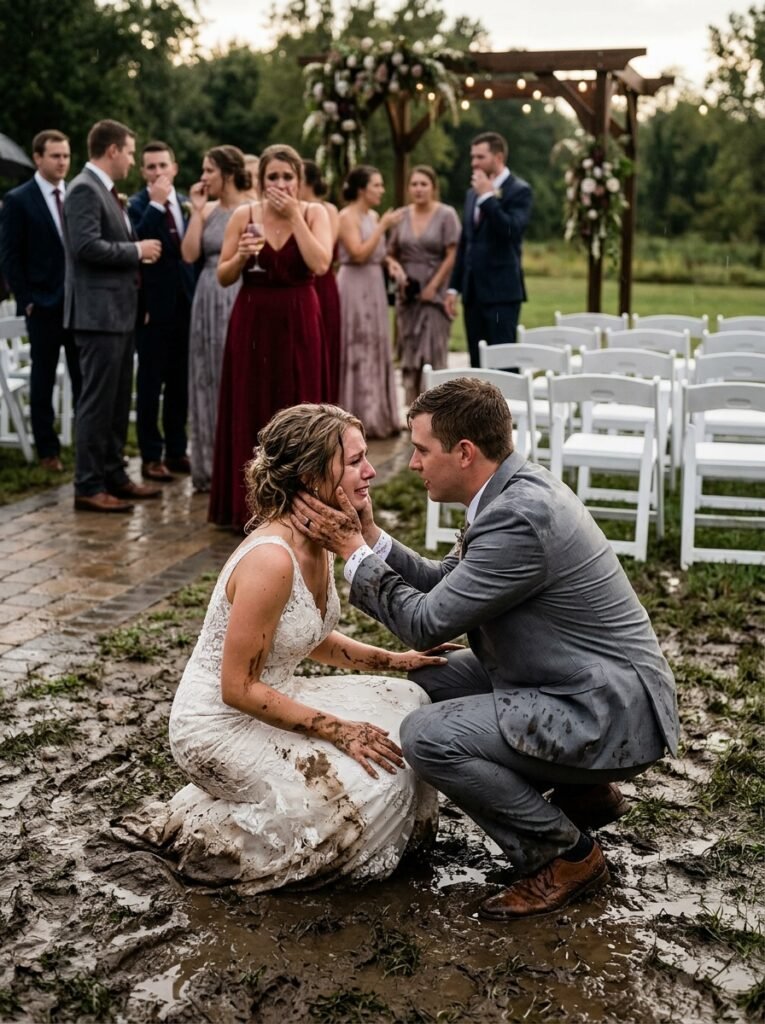The current image has no alternative text. The file name is: Bride_and_groom_in_mud_20261017082757.jpg