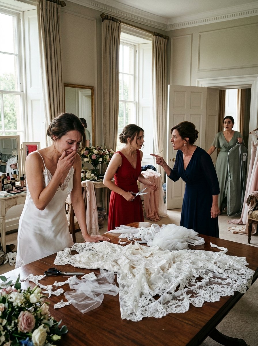They Cut My Wedding Dress, but They Couldn’t Choose What I Wore Next.