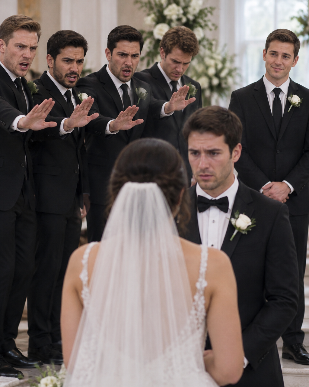All My Groomsmen Objected at My Wedding Except One